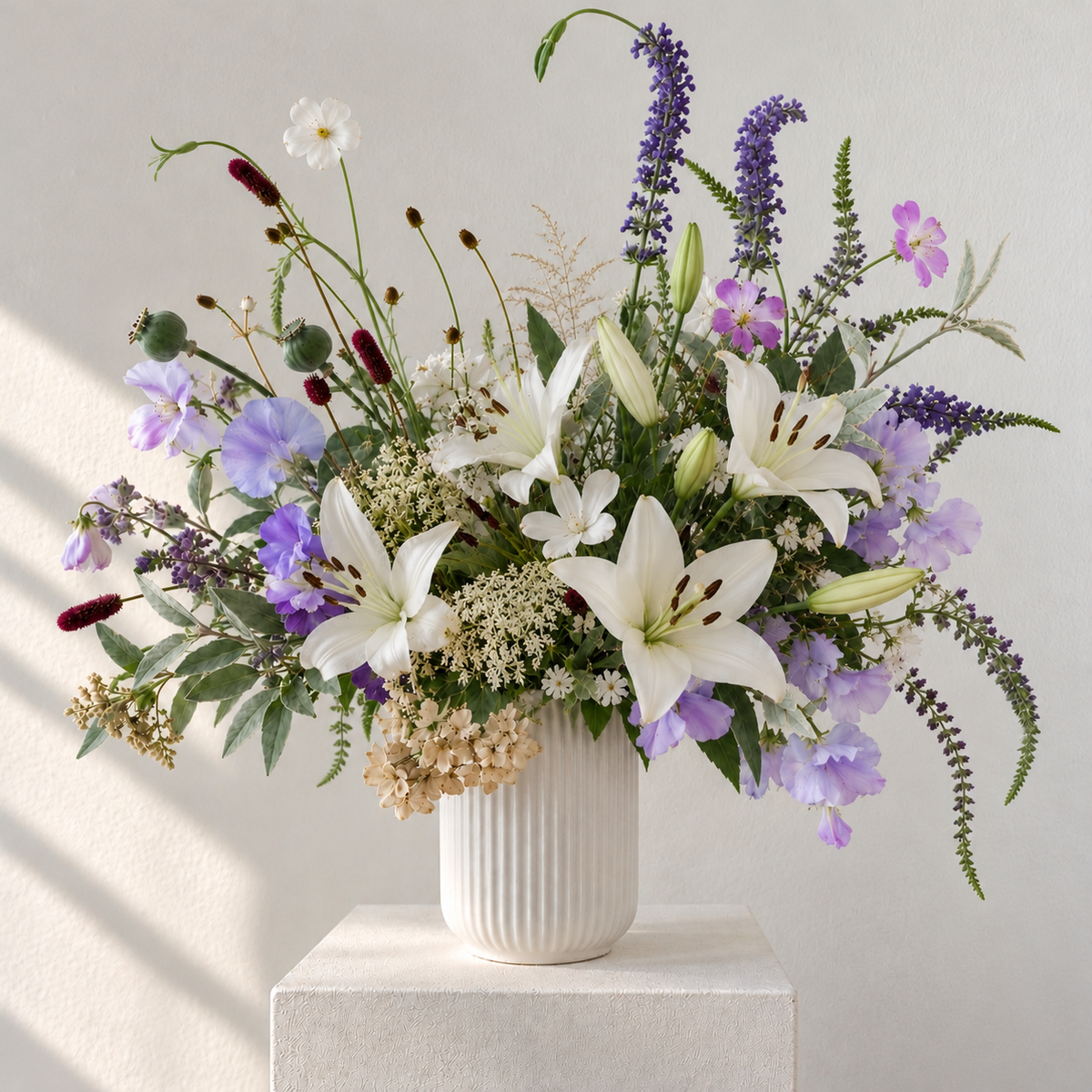 Lavender & Lily Arrangement
