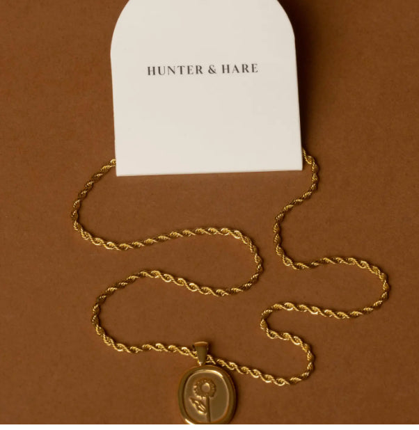 Sunflower Necklace | Gold Plated & The Perfect Gift Add-On